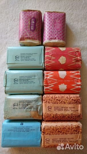 Мыло советское Элегия, 84, Красная Москва,Фантазия