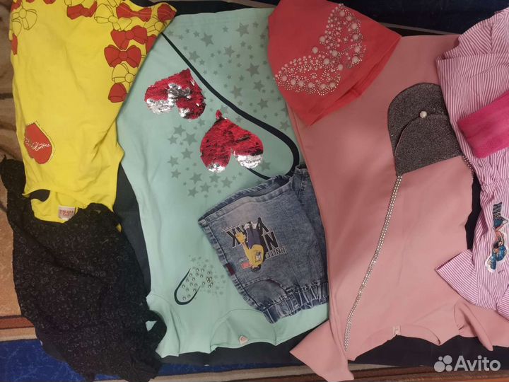 Вещи пакетом на девочку