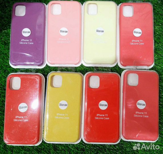 Чехлы silicon case на iPhone