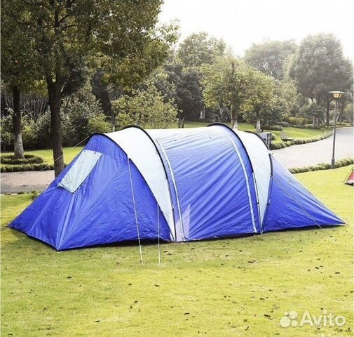 Палатка с тамбуром двухкомнатная