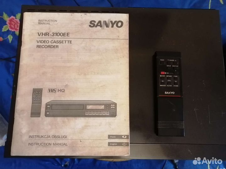 Видеомагнитофон sanyo