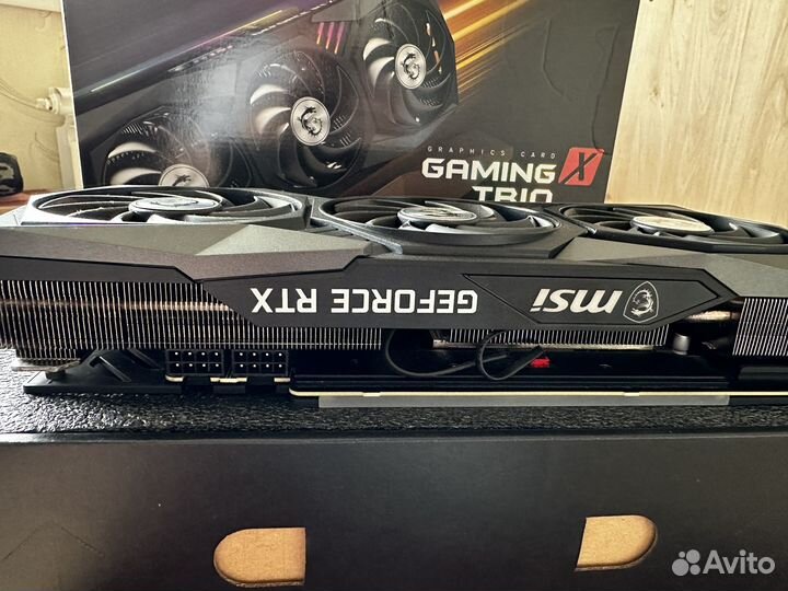 Видеокарта MSI Geforce RTX 3070 gaiming x trio 8gb