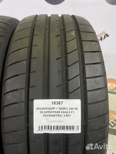 Goodyear Eagle F1 Asymmetric 3 245/45 R18 и 275/40 R18