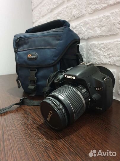 Зеркальный фотоаппарат canon 500d