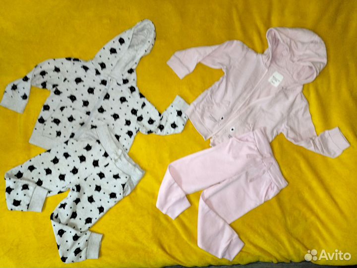 Детские вещи пакетом на девочку р.98,104,110