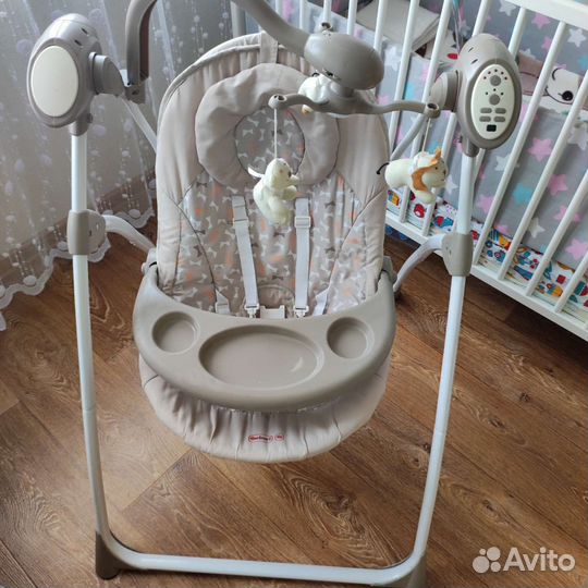 Детские электронные качели