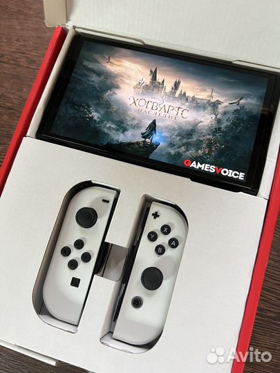 Nintendo Switch oled (+300 игр)