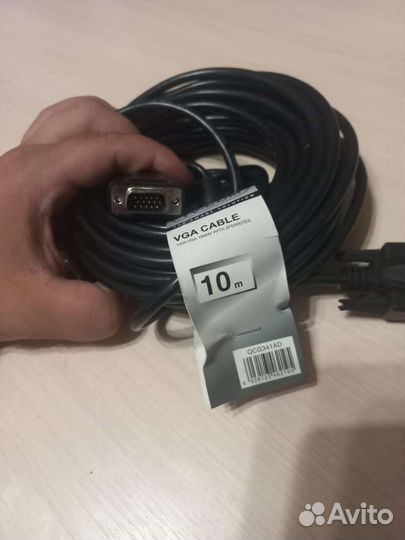 Кабель VGA 10 метров