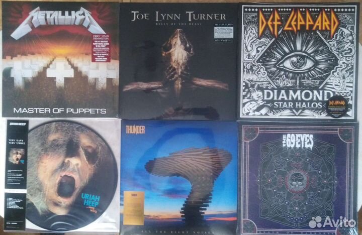 Импортные LP pop rock music