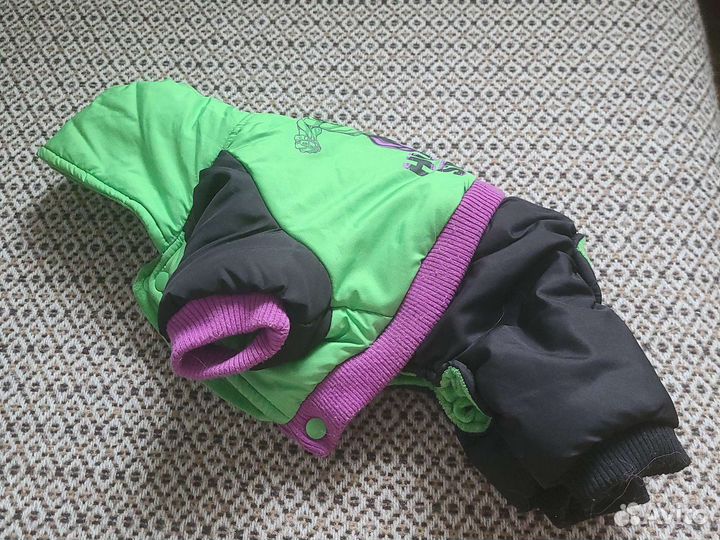 Комбинезон для маленькой собаки зима