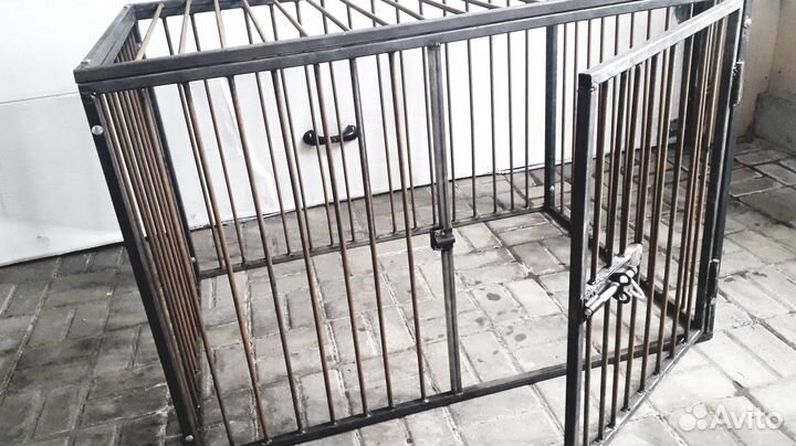 Клетка усиленная металлическая