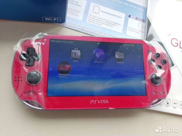 Прошитая PS Vita Red 32Gb в идеале