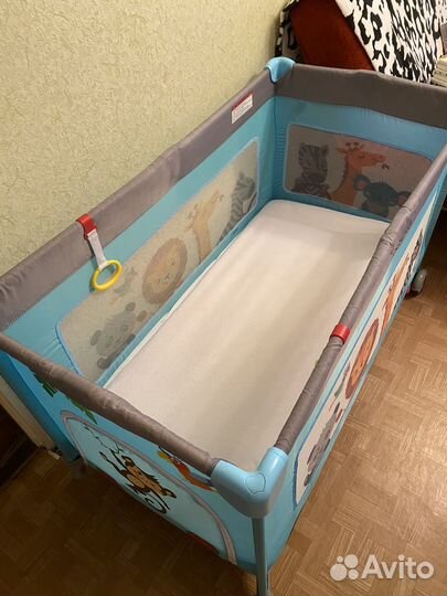 Кроватка-манеж с матрасом (аренда)