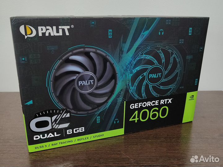 Palit RTX 4060 8 Gb новая