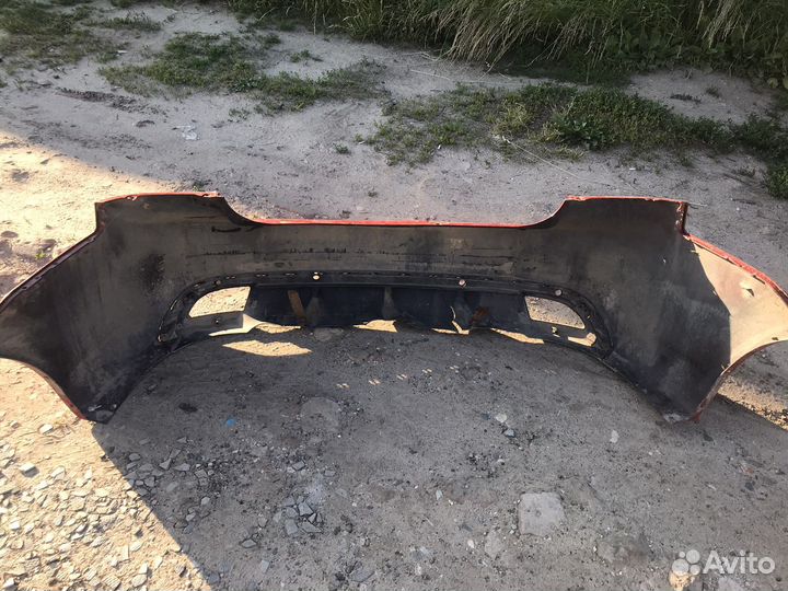 Задний бампер kia rio 2 рестайлинг