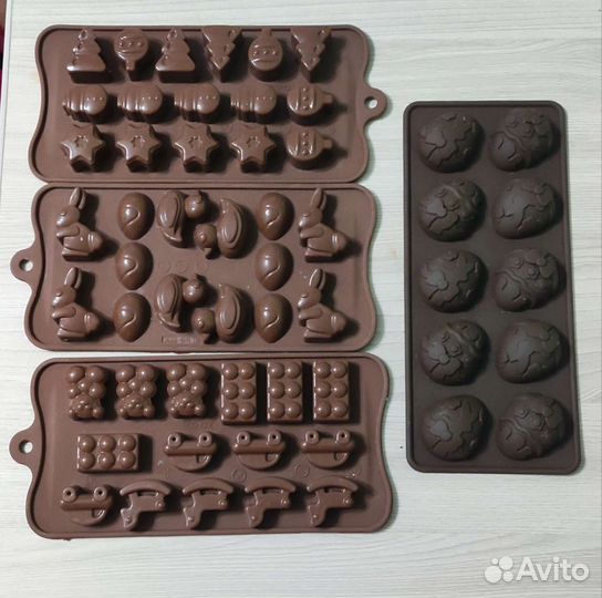 Силиконовая форма для шоколада, льда и тд