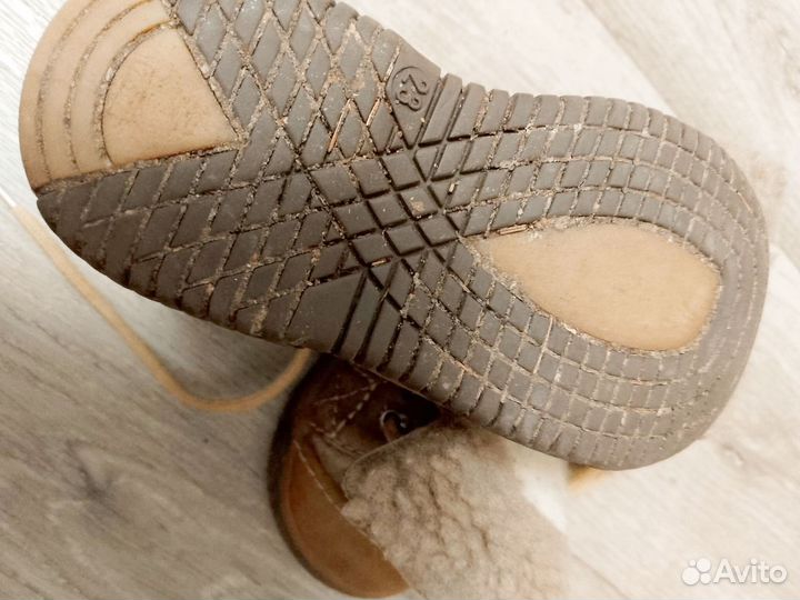 Ботинки на овчине