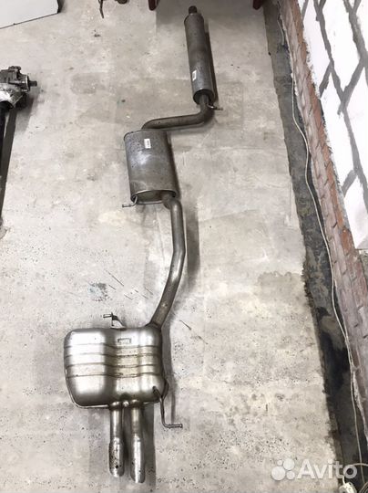 Глушитель Passat B8, 1.8 TSI