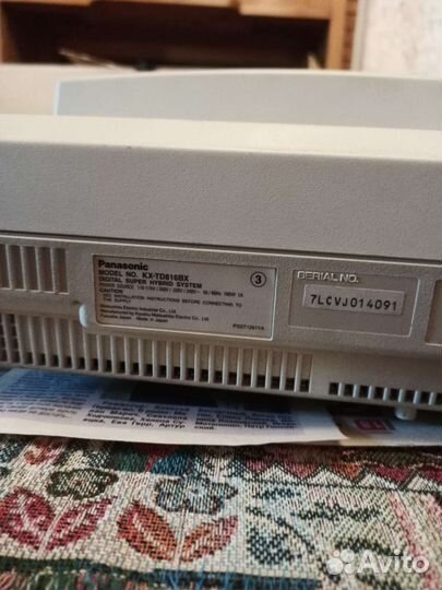 Мини атс panasonic 4co digital super hybrid system