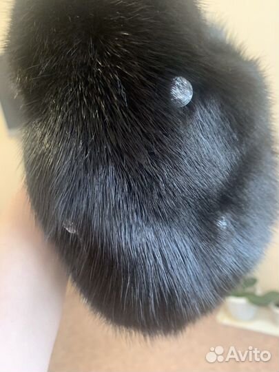 Берет норковый