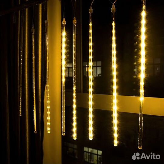 Гирлянда сосульки 80 см