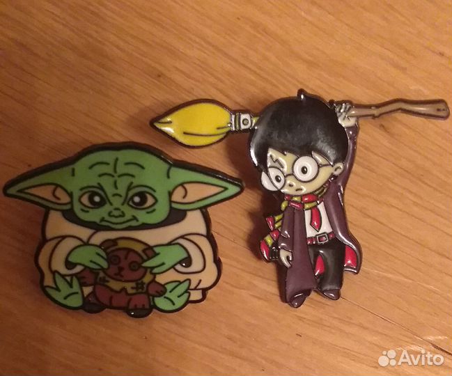 Значок baby Yoda/малыш йода