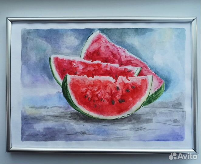 Картина акварель