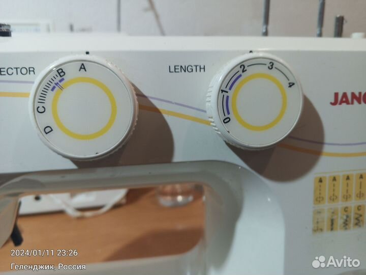 Запчасти на швейные машинки Janome