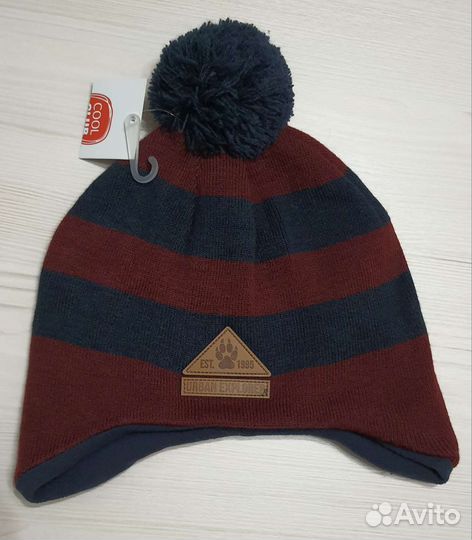 Шапка детская на объём 52-54см Cool Club разные