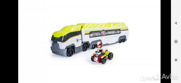 Щенячий патруль автовоз джунгли