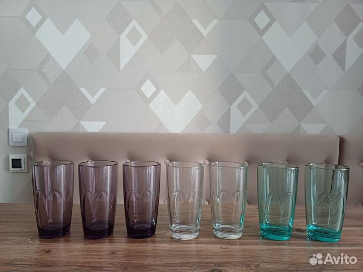 Стеклянные стаканы Макдональс