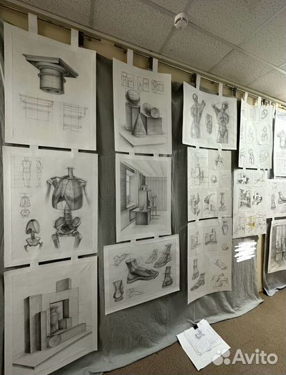 Академический рисунок Архитектурный рисунок