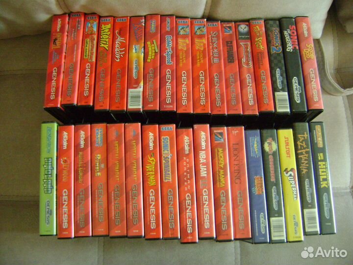 Игры Sega Genesis Megadrive лицензия