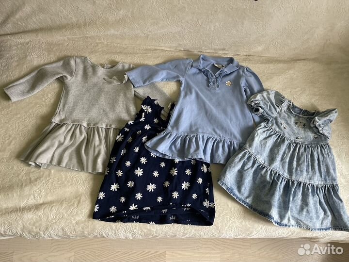 Одежда пакетом для девочки 86 92