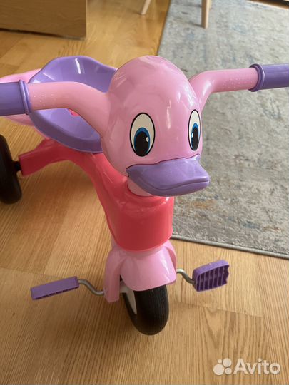 Велосипед трехколесный музыкальный