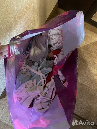 Вещи пакетом детские
