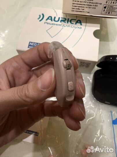 Слуховой апарат aurica новый