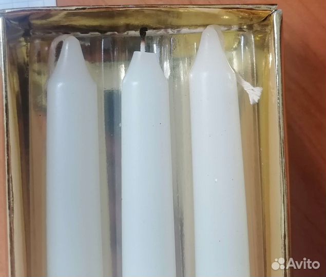 Свечи и подсвечник