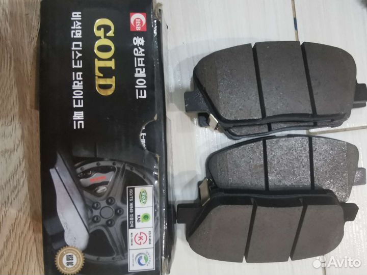 Колодки тормозные дисковые