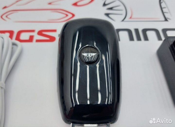 Смарт ключ Bentley стиль Mercedes красный