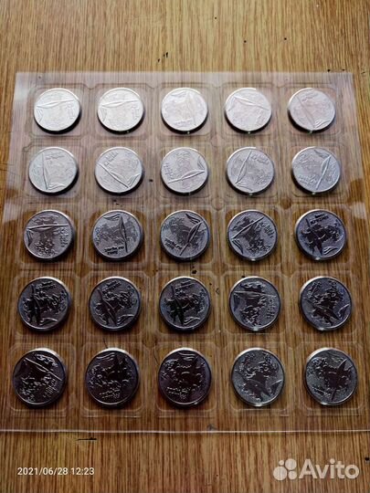 Монеты 25 р. Сочи