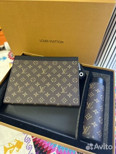 Набор louis vuitton. Термос клатч