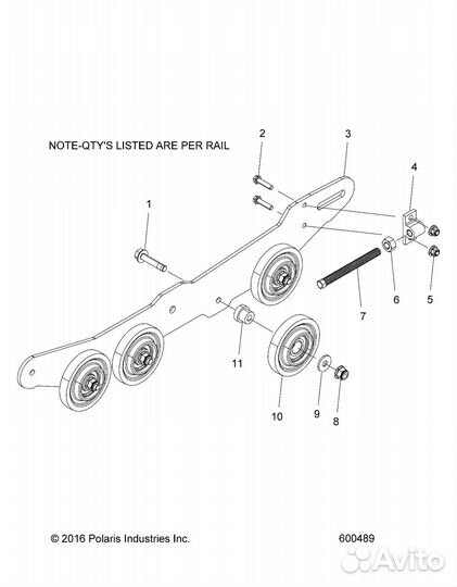 7520083 Болт / SCR-HX-M10X1.5X100 8.8 ZOD