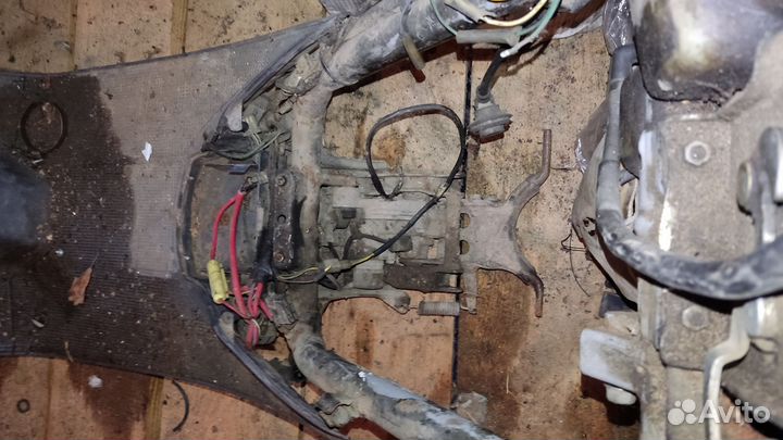 Рама honda tact af24 с бугелем