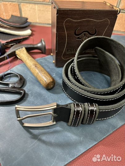 Ремень мужской натуральная кожа