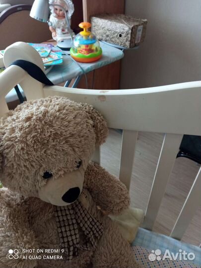 Детская кровать плюс матрас и камод, уместен торг