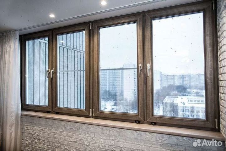 Балкон пластиковый пвх под ключ