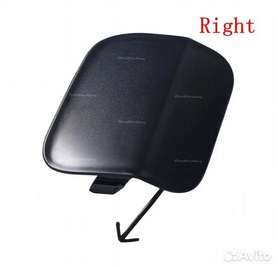 Заглушка бампера буксировоч крюка перед левая