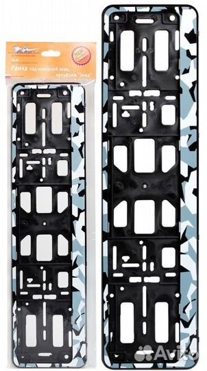 Рамка под номерной знак, камуфляж 