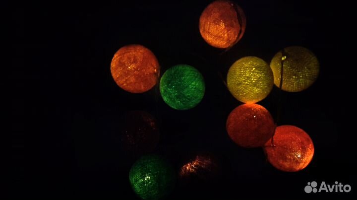 Гирлянда шарики